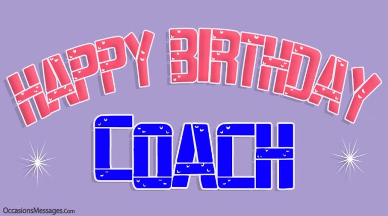 Plus de 50 meilleurs souhaits et cartes de joyeux anniversaire pour l'entraîneur