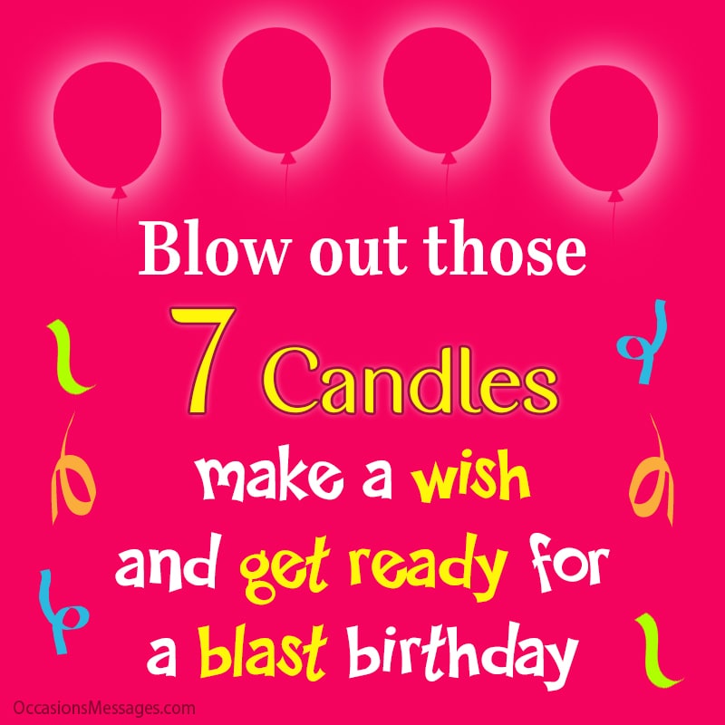 Soufflez ces 7 bougies, faites un vœu et préparez-vous pour un anniversaire génial !