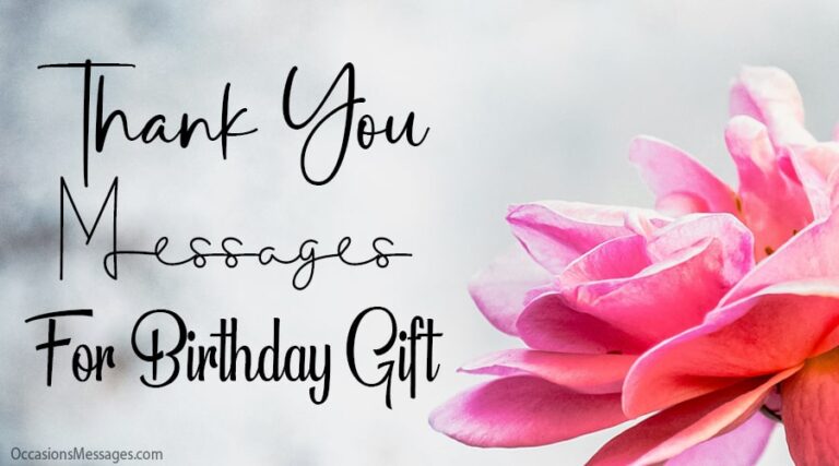Incroyable 100+ messages de remerciement pour un cadeau d'anniversaire
