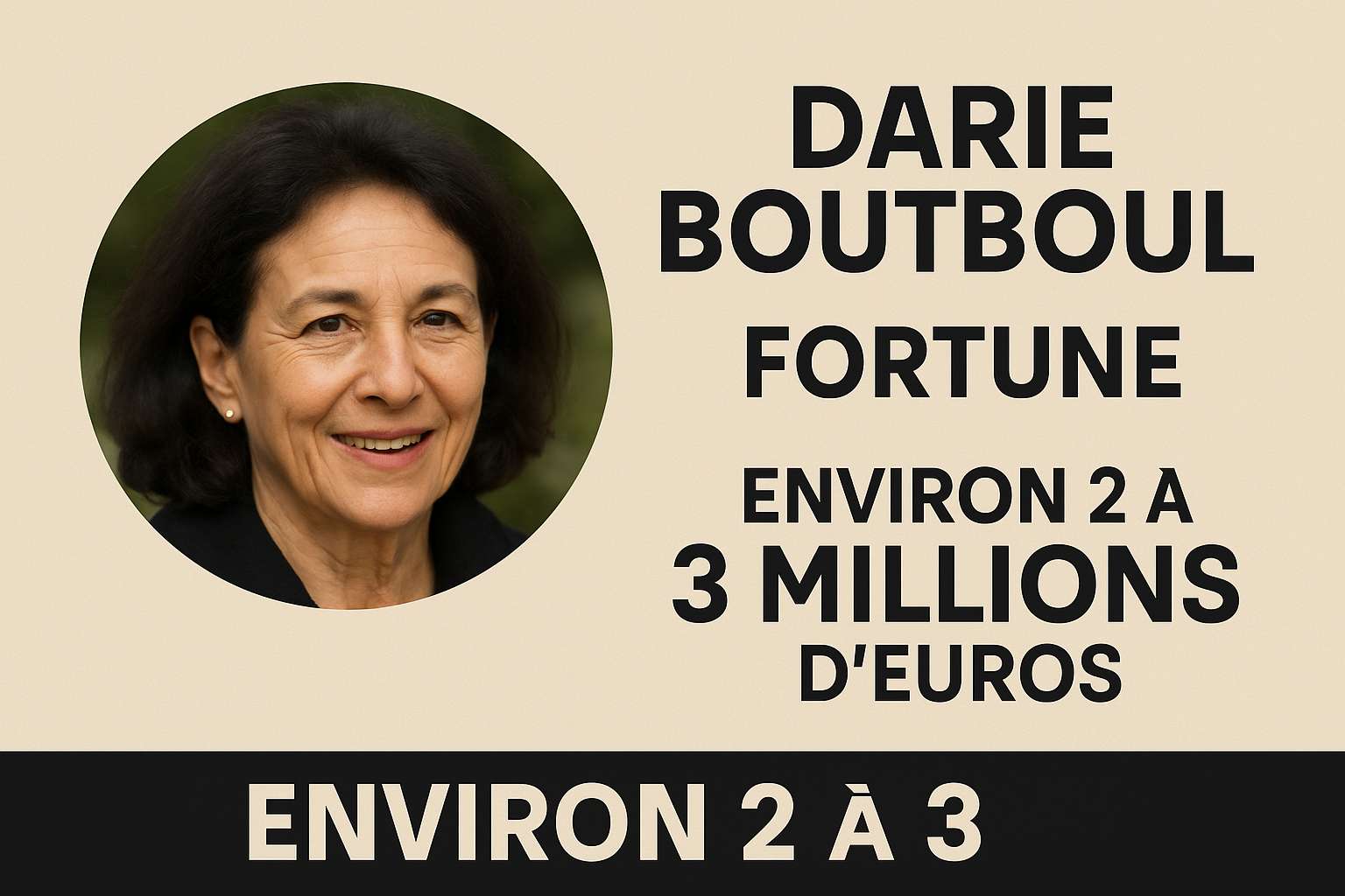 Darie Boutboul Fortune