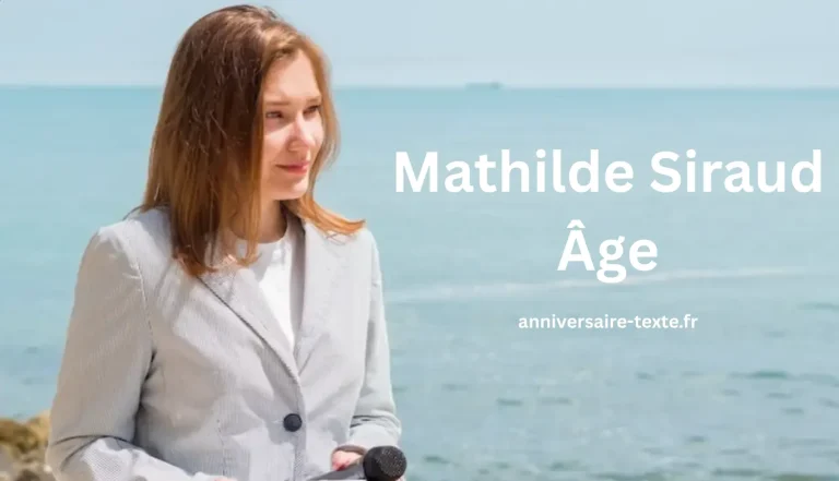 Mathilde Siraud Âge