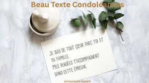 Comment rédiger un Beau Texte Condoléances