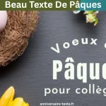 Beau Texte De Pâques