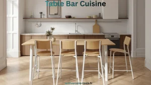 Les plats proposés dans la Table Bar Cuisine
