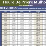 Heure De Priere Mulhouse